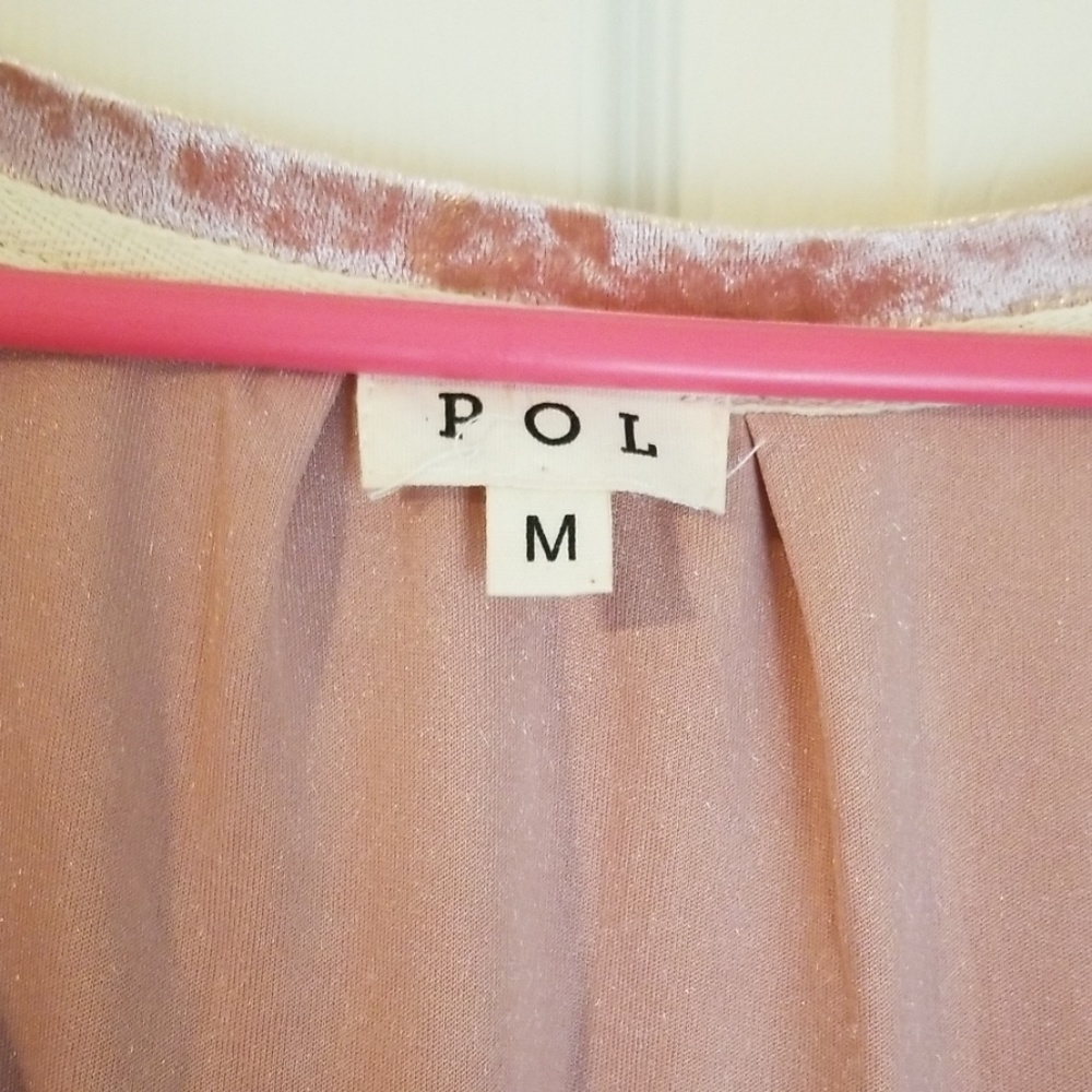 Pink Velvet Top - Picture 2 of 4